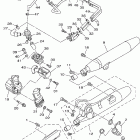 V STAR 650 CLASSIC-XVS650APC/XVS650AP Выхлопная система
