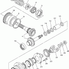 V STAR 1100 CUSTOM-XVS1100MC/XVS1100M Промежуточный ведущий вал