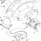DRAG STAR(V STAR)  XVS1100LC/XVS1100L Крыло