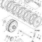 XT225N/XT225NC Сцепление