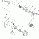 WR250FN Вал переключения