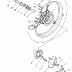 PW 80 Переднее колесо