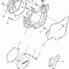 YZ125N Крышка картера двигателя