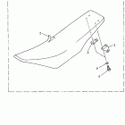 WR 400F Сидение