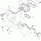 V STAR 1100 CUSTOM-XVS1100PC/XVS1100P Фонарь задний