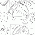 V STAR 650 CLASSIC-XVS650ANC/XVS650AN Крыло