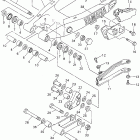 YZ 426F Бугель (задний рычаг)