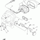 V STAR 650 CUSTOM-XVS650NC/XVS650N Фонарь задний