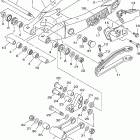 WR250FN Бугель (задний рычаг)