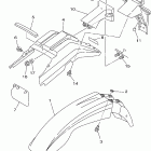 XT225N/XT225NC Крыло
