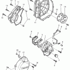 YZF 600R Крышка картера двигателя
