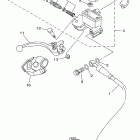 WR250FN Главный тормозной цилиндр,передний