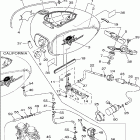V STAR 1100 CUSTOM-XVS1100NC/XVS1100N Топливный бак