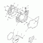 YZ 125 Крышка картера двигателя