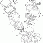 V STAR 650 CLASSIC-XVS650APC/XVS650AP Цилиндр