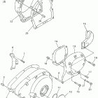 Royal Star Tour Deluxe Крышка картера двигателя