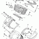 DRAG STAR(V STAR)  XVS1100LC/XVS1100L Цилиндр