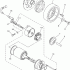 V STAR 650 CLASSIC-XVS650APC/XVS650AP Муфта стартера