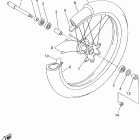 YZ 426F Переднее колесо