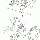 YZ 426F Задний суппорт тормозной