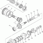 DRAG STAR(V STAR)  XVS1100LC/XVS1100L Промежуточный ведущий вал