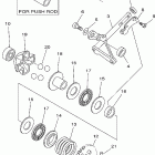 YZ125N Регулятор,вед .звезда