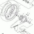 YZF-R6 Заднее колесо