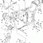 V STAR 1100 CUSTOM-XVS1100NC/XVS1100N Рама