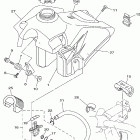 YZ250FN Топливный бак