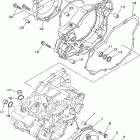 WR250FN Крышка картера двигателя