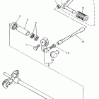 YZF 600R Вал переключения