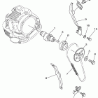 XT 225 Цепь механизма газораспределения
