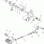 DRAG STAR(V STAR)  XVS1100LC/XVS1100L Вал переключения