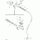 TT-R125L Главный тормозной цилиндр,передний