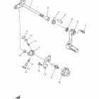 WR 400F Вал переключения