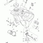YZ 125 Топливный бак