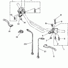 TW200MC/TW200M Рулевые переключатели