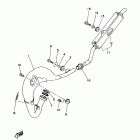 YZ 80 Выхлопная система