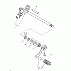 TW 200 Вал переключения