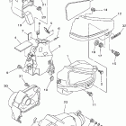 V STAR 650 CUSTOM-XVS650M/XVS650MC Боковая панель
