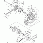 TT-R90 Заднее колесо