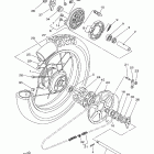 XT 350 Заднее колесо