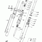 XT 350 Передняя вилка