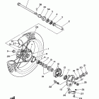 TW 200 Переднее колесо