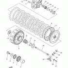 YZ 250 Сцепление