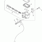 V STAR 650 CUSTOM-XVS650M/XVS650MC Главный тормозной цилиндр,передний