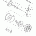 YZ 426F Сцепление
