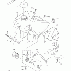 WR 400F Топливный бак
