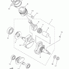 TT-R125 Коленчатый вал и Поршень