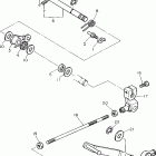 V STAR 650 CUSTOM-XVS650M/XVS650MC Вал переключения